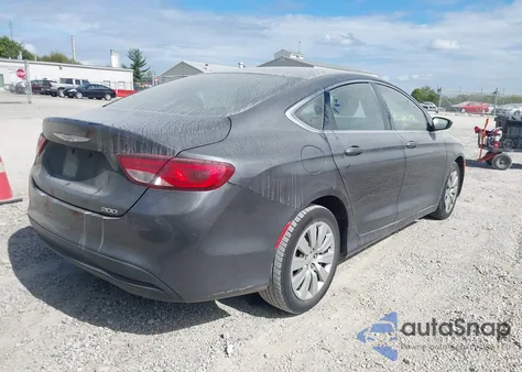 2015 Chrysler 200 Lx from USA, damaged, VIN 1C3CCCFB2FN597070